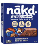 Nakd Raw Fruit & Nut Bars Blueberry Muffin 