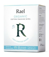 Rael Organic Cotton Feminine Wipes