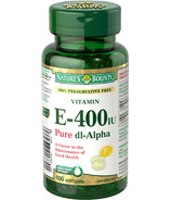 Nature's Bounty Vitamin E-400 IU
