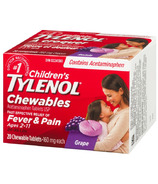 Tylenol Children's Chewable Tablets Grape