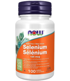 NOW Selenium 125mcg Yeast Free