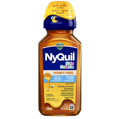 Buy Vicks NyQuil Kids Cough & Cold Syrup Honey at Well.ca | Free ...