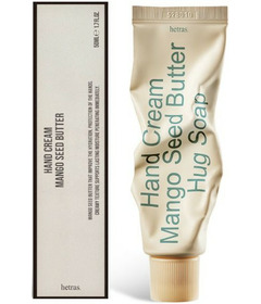 hetras Perfumed Mango Seed Butter Hand Cream Hug Soap