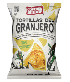 Covered Bridge Tortillas Del Granjero Chips Sea Salt