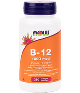 NOW Foods Chewable Vitamin B12 with Folic Acid 1000 mcg