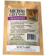 Farmer You Radish Microgreen Seed