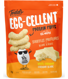 Todd's Egg-cellent Protein Puffs White Cheddar