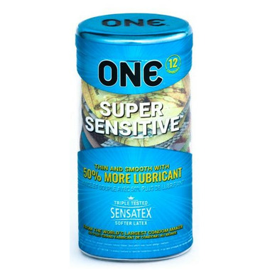 ONE Super Sensitive 12-Pack Condoms ONE Super Sensitive 12-Pack Condoms