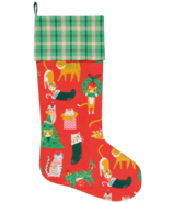 Now Designs Christmas Stocking Let It Meow