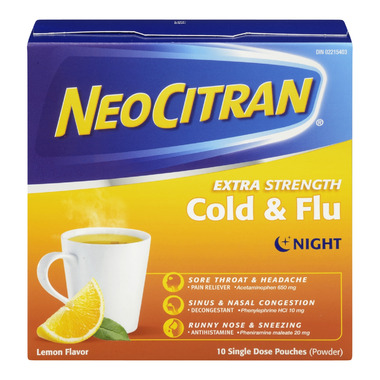 NeoCitran Extra Strength Cold & Flu Night NeoCitran Extra Strength Cold & Flu Night