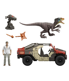 Jurassic World Launch 'N Battle Vehicle Set