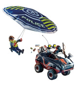 Playmobil Police Parachute avec véhicule amphibie