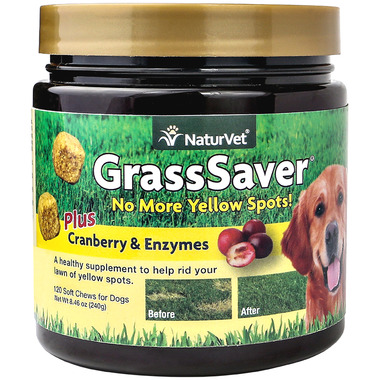 Naturvet GrassSaver Plus Cranberry & Enzymes Soft Chews Naturvet GrassSaver Plus Cranberry & Enzymes Soft Chews