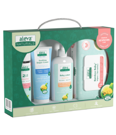 Aleva Naturals Newborn Sensitive Care Set