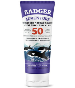Badger Adventure Sunscreen Cream SPF 50