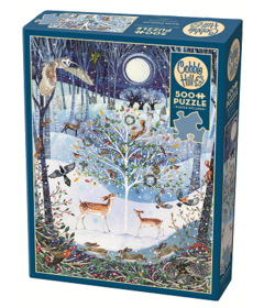 Cobble Hill Puzzle Winter Woodland