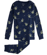 petit lem PJ Set Fire-Breathing Dragon Navy