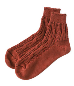 Okayok Jenny Ankle Socks Cinnabar