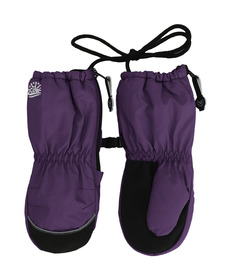 Calikids Waterproof Mitt & Cord Blackberry