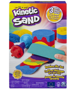 Spin Master Kinetic Sand Rainbow Mix N Stack Set