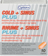 Option+ Cold + Sinus Plus