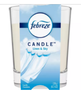 Febreze Odour-Eliminating Scented Candle Air Freshener Linen & Sky