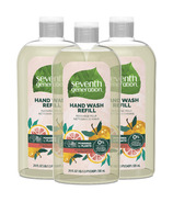 Seventh Generation Hand Wash 3 Refills Mandarine Orange & Pamplemousse