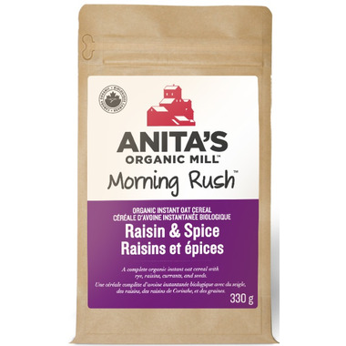 Anita\'s Organic Mill Morning Rush Raisin & Spice Oatmeal Anita\'s Organic Mill Morning Rush Raisin & Spice Oatmeal