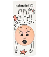nailmatic Water-Based Nail Polish For Kids Flamingo Pearly Neon Coral