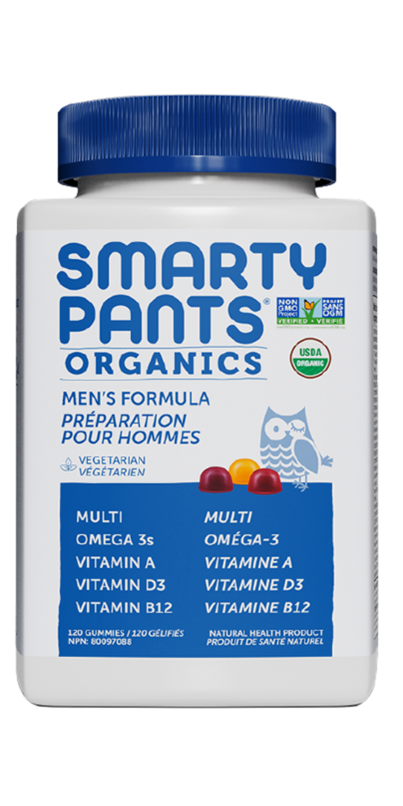 SmartyPants Organics Mens Complete Multivitamin Gummies 120 ct  Bakers