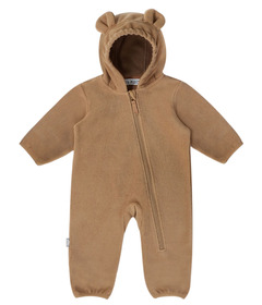 Jan & Jul Baby Fleece Suits Soft Brown