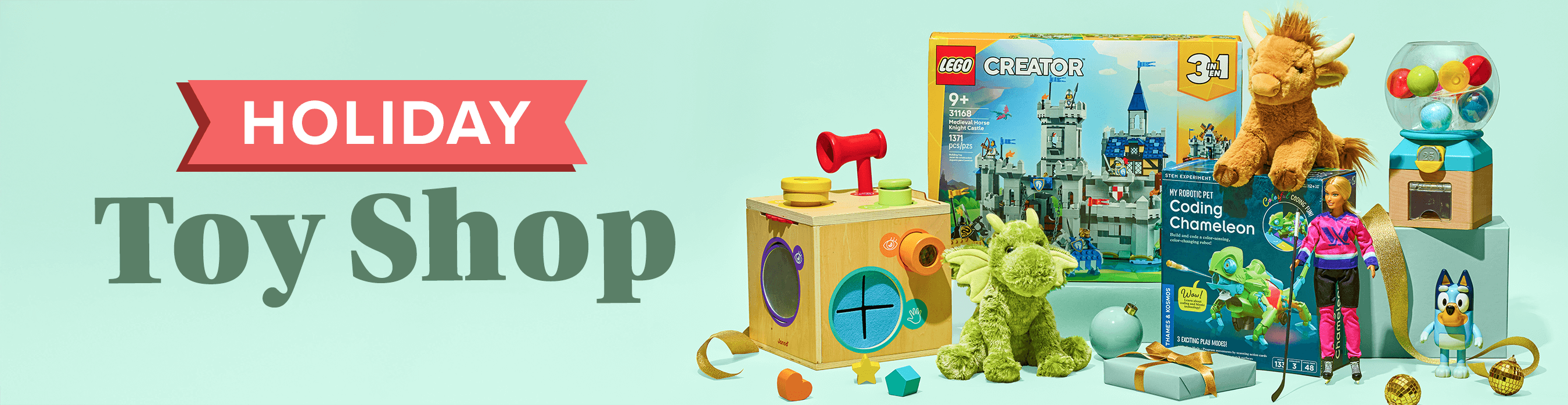 Boutique de jouets des Fêtes