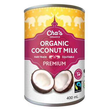 Cha\'s Organics Premium Coconut Milk Cha\'s Organics Premium Coconut Milk