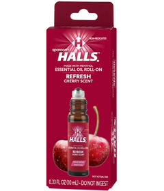 Halls Essential Oil Roll On Cherry
