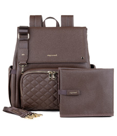 Enya Mond Luna Diaper Bag Brunette
