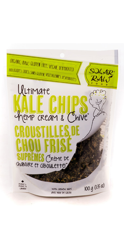 Buy Solar Raw Organic Ultimate Kale Chips Hemp Cream & Chive at Well.ca ...