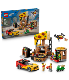 LEGO City Pizza Delivery Experience with Vehicles