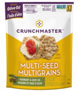 Crunchmaster Gluten Free Multi-Seed Crackers Rosemary & Olive Oil