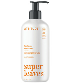 ATTITUDE Super Leaves Natural Hand Soap Orange Blossom & Eucalyptus