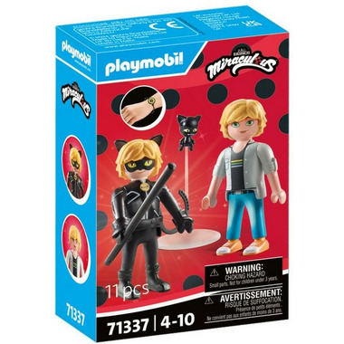 Achetez Playmobil Miraculous Adrien et Chat Noir chez