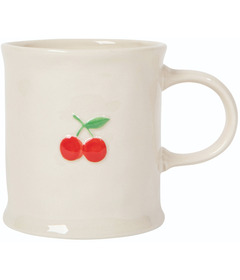 Jubilee By Danica Embossed Mug Cherry