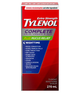Tylenol Extra Fort Rhume complet, toux et grippe Sirop de nuit