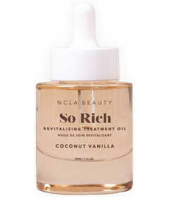 NCLA Beauty So Rich Revitalizing Treatment Oil Coconut Vanilla