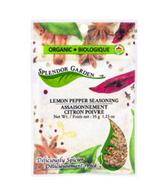 Splendor Garden Organic Lemon Pepper Seasoning