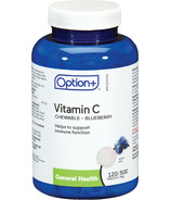 Option+ Vitamin C Chewable - Blueberry 500mg