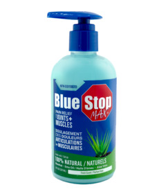 image of Blue Stop Max Pain Relief Pump Top with sku:328672
