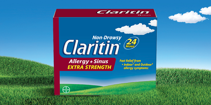 Claritin Extra Strength Non-Drowsy Allergy & Sinus