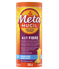 Metamucil Super Fiber Orange Smooth Sugar Free
