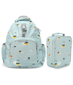 Jan & Jul Kid's Backpack and Lunch Bag Home Sweet Home Bundle