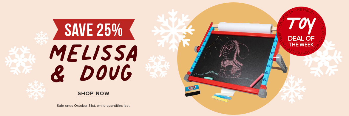 Save 25% on Melissa & Doug - Deal of the Week